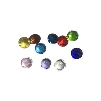 10шт 20 mm Стъклени Художествени Аксесоари за полилея Ръчно изработени направи си САМ Декорация от кристални диаманти Подвесное украса многоцветное