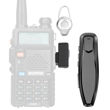 2023 Безжична Слушалка Bluetooth Слушалка със Зарядно устройство за Baofeng UV-5R UV-82 UV-17 UV-16 BF-888S Retevis Kenwood Двустранно радио