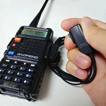 Baofeng Radio UV-5R Въздушна Акустична Тръба Слушалки ПР Слушалки с Микрофон за baofeng 888s Защитни Слушалки K Port слушалки