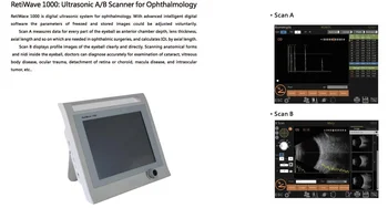 SJ Оптика Висококачествен Санаториум ултразвукова цифров A/B скенер Retiwave 1000 За офталмологията
