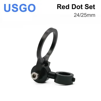 USGO Диоден модул Red Dot Set Позиционирующий DC 5V за лазерно гравиране на режещата глава САМ на Co2