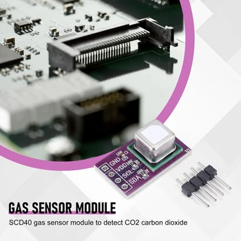 Модул газов сензор SCD40 Открива CO2, въглероден диоксид, Температурата и влажността 2 В 1 Сензора