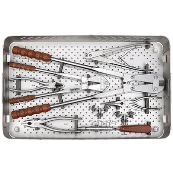 Набор от основни работни инструменти Кремена лента Тел Набор от хирургически инструменти