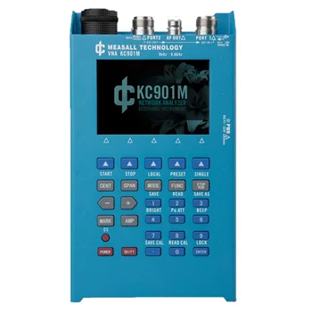 Портативен анализатор на векторна мрежа VNA KC901M 9 khz-9,8 Ghz за тестване на честотата на многофункционален уред KC901M 9 khz-преносим анализатор 9,8 Ghz