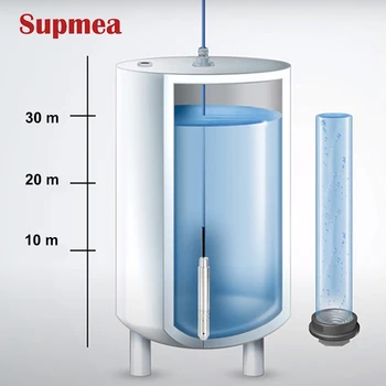 сензор за нивото на водата за дълбоки кладенци rs485, потопяема резервоар за отпадъчни води, сензор за нивото на водата, сензор за нивото на утайката