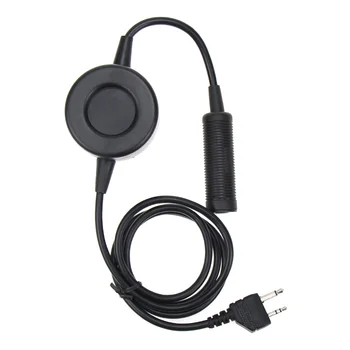 Тактическа слушалки TCI ПР Адаптер за KENWOOD ICOM Midland Motorola Конектор Уоки Токи BaoFeng UV-82 Конектор за ПР за слушалки