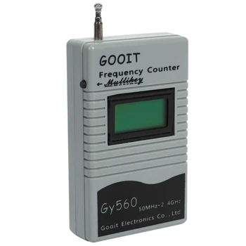 Устройство за проверка на честотата на двустранния радио GSM 50 Mhz-2,4 Ghz, брояч на честотата GY560